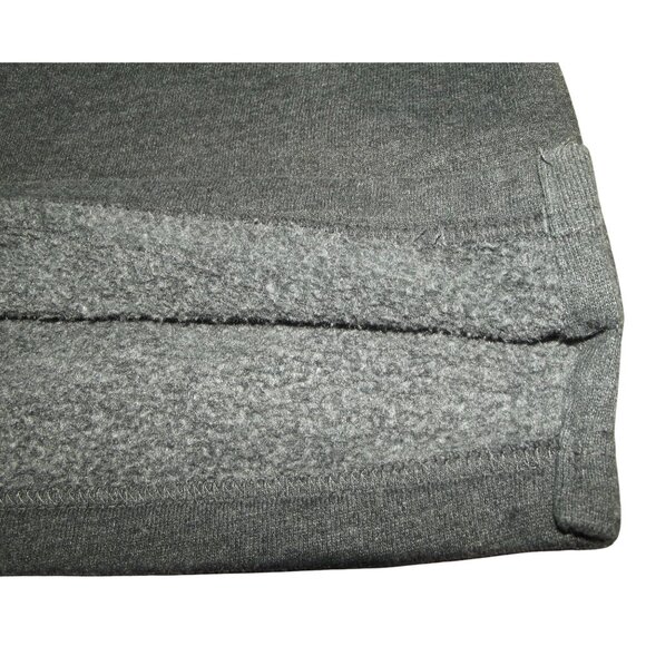 ARROW Pullover Sweatshirt Mens XL Gray Heather Quarter-Zip Sueded Fleece Shirt - Picture 10 of 11